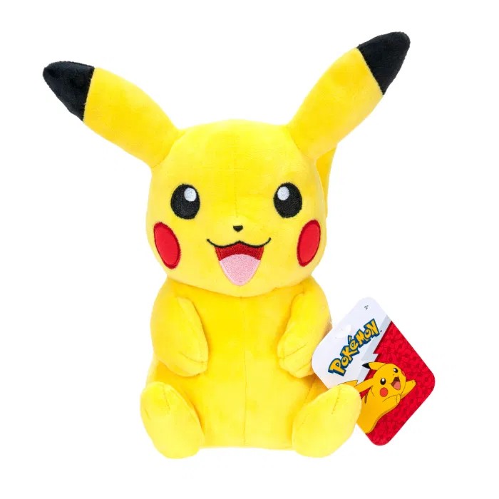 Pokemon, Pikachu Plush Gosedjur 20cm (Öppen mun)