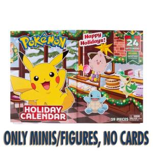 Pokémon, Holiday Miniature/Figure Calendar / Adventskalender med figurer 2025 [ENDAST FIGURER]