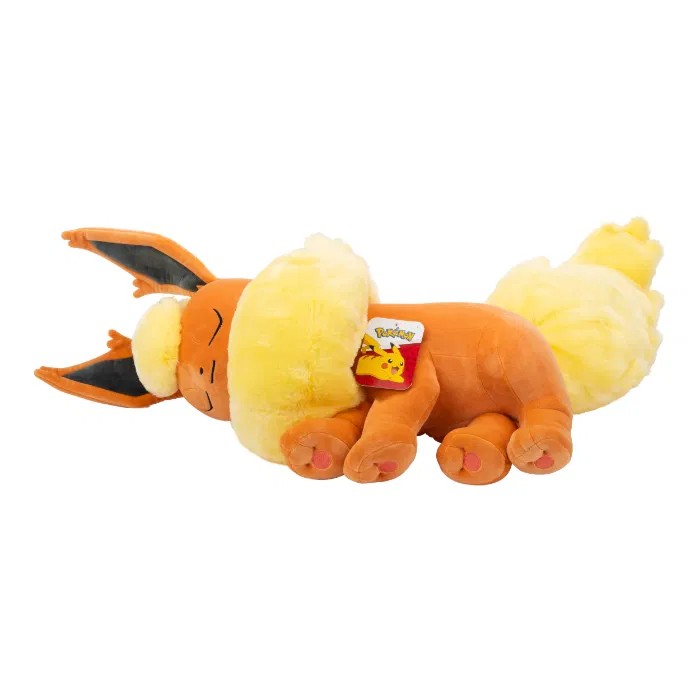 Pokemon, Stor Flareon Plush Gosedjur 50cm (Sover)