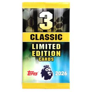 1 Limited Edition Pack - 2025-26 Topps Premier League Trading Cards Retail [3 Limited Edition cards]