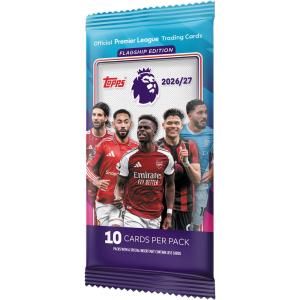 1 Pack 2026-27 Topps Premier League Trading Cards Retail (10 cards)