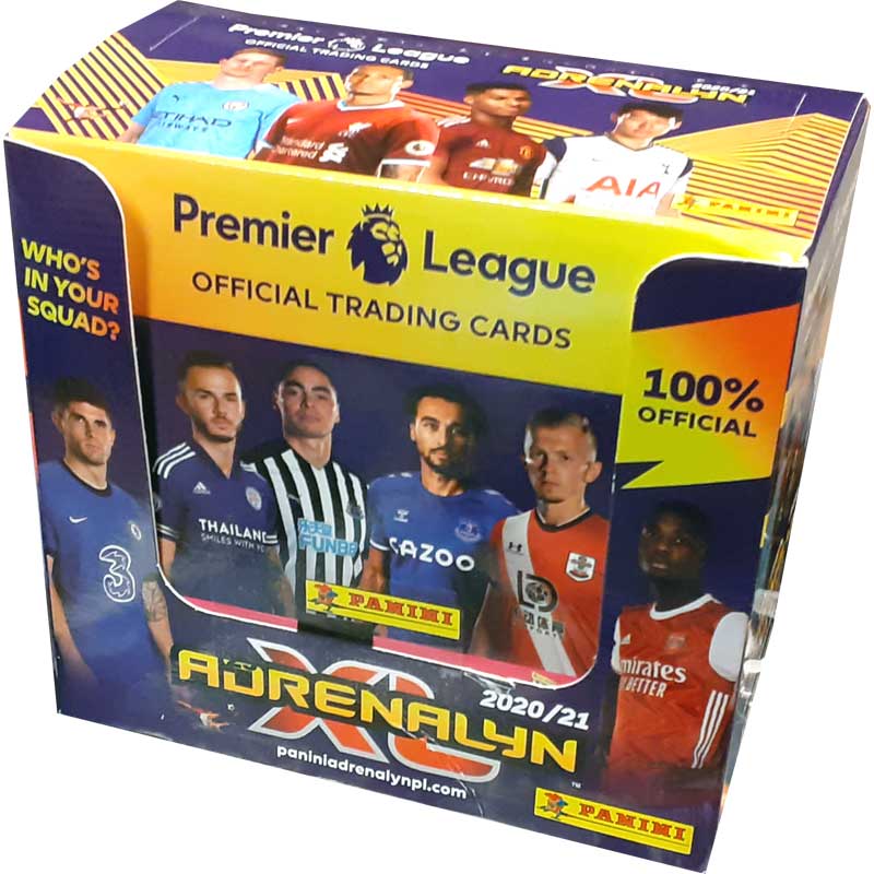 1st Låda (50 Pack) Panini Adrenalyn XL Premier League 2020-21