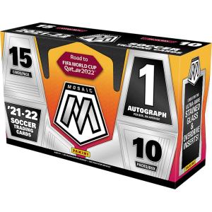 Hel Box 2021-22 Panini Mosaic Road to FIFA World Cup Soccer Hobby