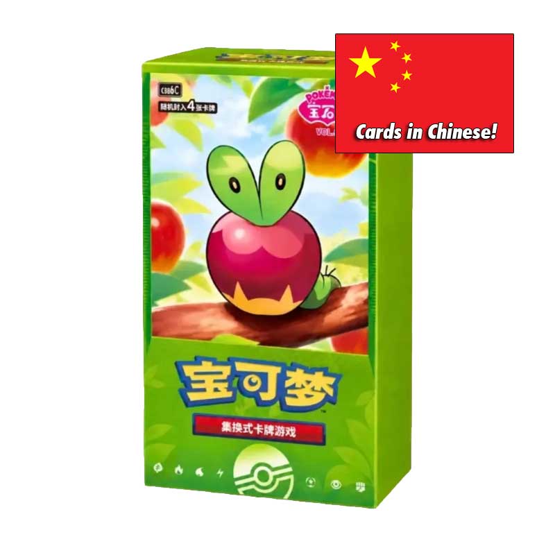 Pokémon Gem Pack Vol 6 (CBB6C) Booster Display (18 Paket) – KINESISK