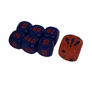 Darkness Ablaze Damage Counter Tärnings Set, 6 Plus Bonus Tärning (Från Elite Trainer Box)