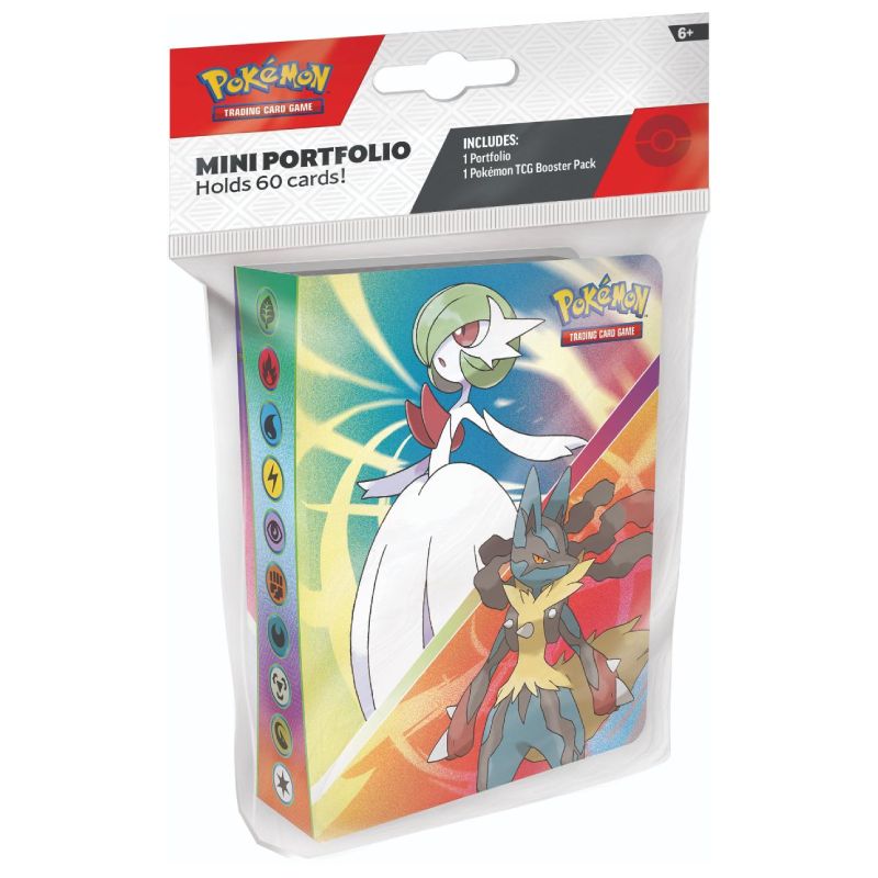 [MAX 1 PER HUSHÅLL] Pokémon - Mega Gardevoir / Mega Lucario - Collectors album (Mini-pärm + 1 booster)