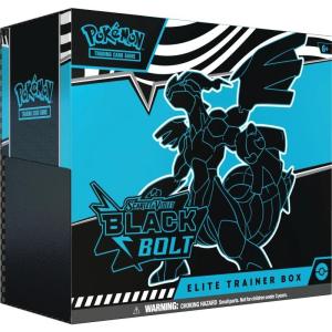 [MAX 10 PER HOUSEHOLD] Pokemon SV10.5 - Black Bolt & White Flare - Black Bolt Elite Trainer Box
