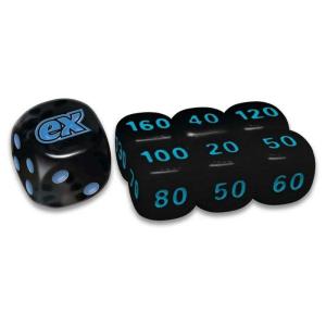 Black Bolt Damage Counter Tärnings Set, 6 Plus Bonus Tärning (Från Elite Trainer Box)