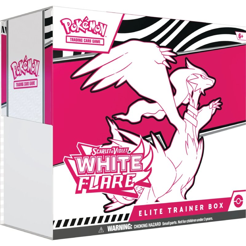 Pokemon SV10.5 - Black Bolt & White Flare - White Flare Elite Trainer Box