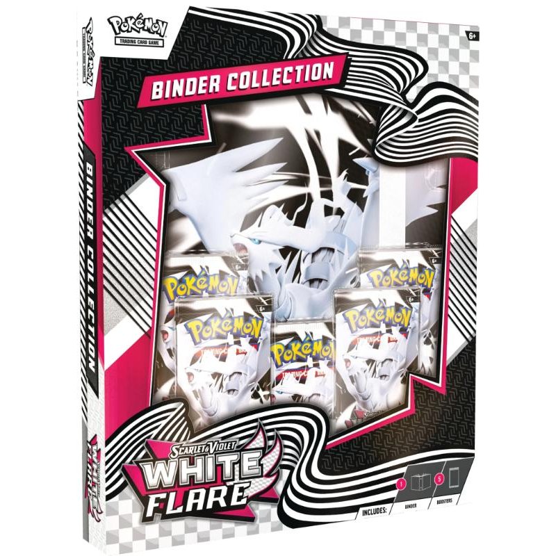 [MAX 1 PER HOUSEHOLD] PRE-BUY: Pokemon SV10.5 - Black Bolt & White Flare - White Flare Binder Collection (Preliminary release July 18:th 2025)
