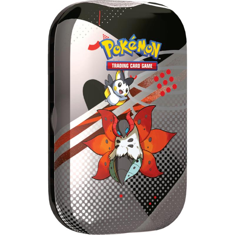 Pokemon SV10.5 - Black Bolt & White Flare - Mini Tin Volcarona & Emolga