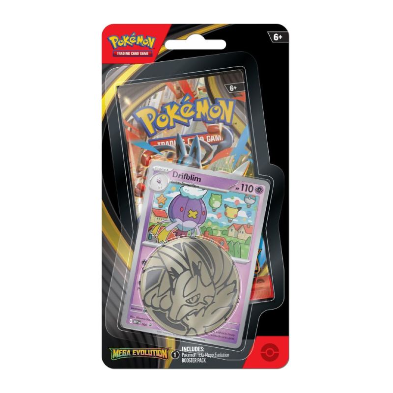 [MAX 1 PER HUSHÅLL] Pokémon, ME01: Mega Evolution, Checklane Blister Pack: Drifblim