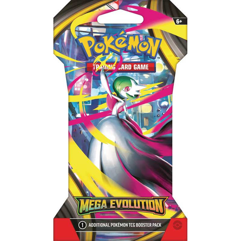 [MAX 3 PER HUSHÅLL] Pokémon, ME01: Mega Evolution, 1 SLEEVED Booster