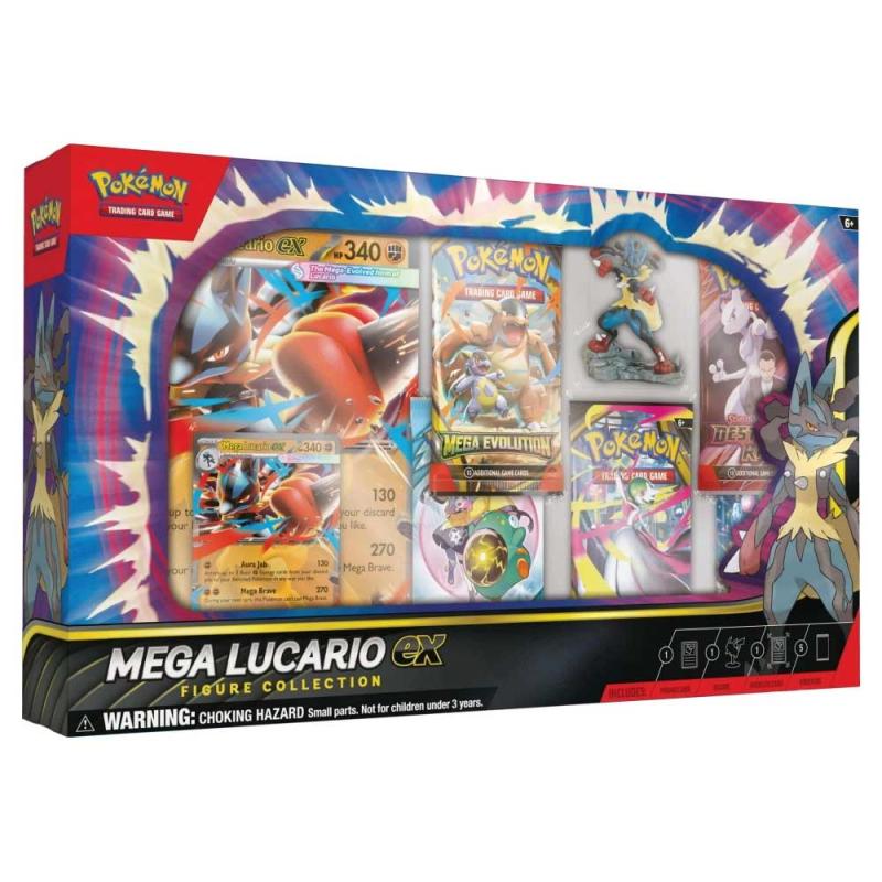 [MAX 1 PER HOUSEHOLD] PRE-BUY: Pokemon, Mega Lucario EX Figure Collection (Preliminary release November 7:th 2025)