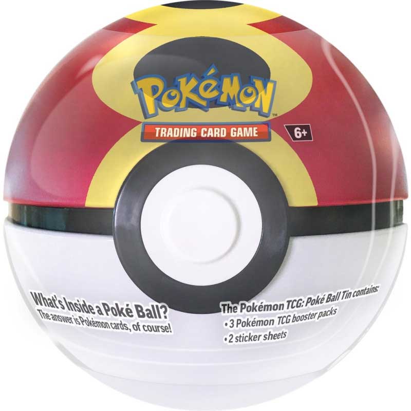 Pokémon, Ball Tin 2025: Repeat Ball (Röd / Guld / Svart)