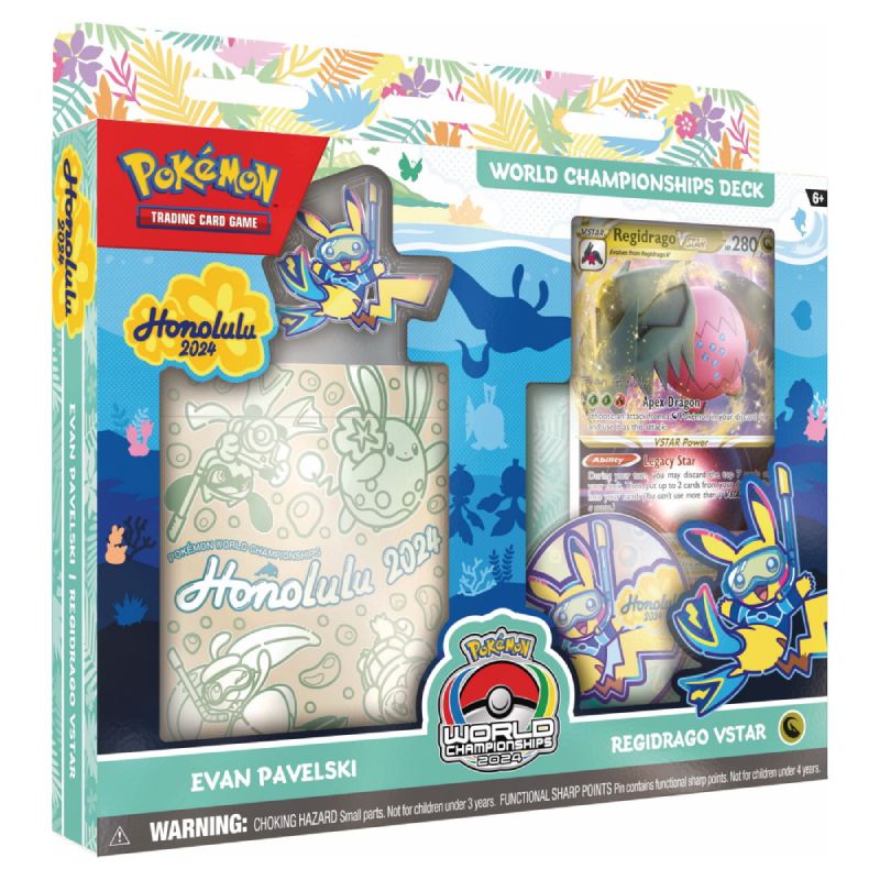 Pokémon, 2024 World Championships Deck - Regidrago ex [Inte vanliga Pokémonkort]