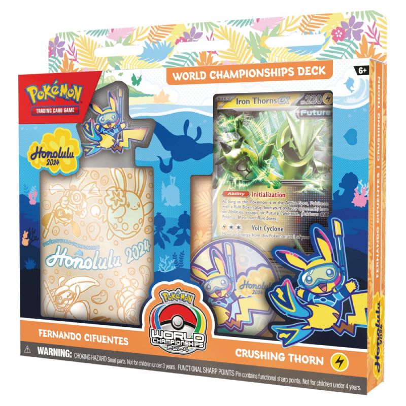Pokémon, 2024 World Championships Deck - Iron Thorns ex [Inte vanliga Pokémonkort]