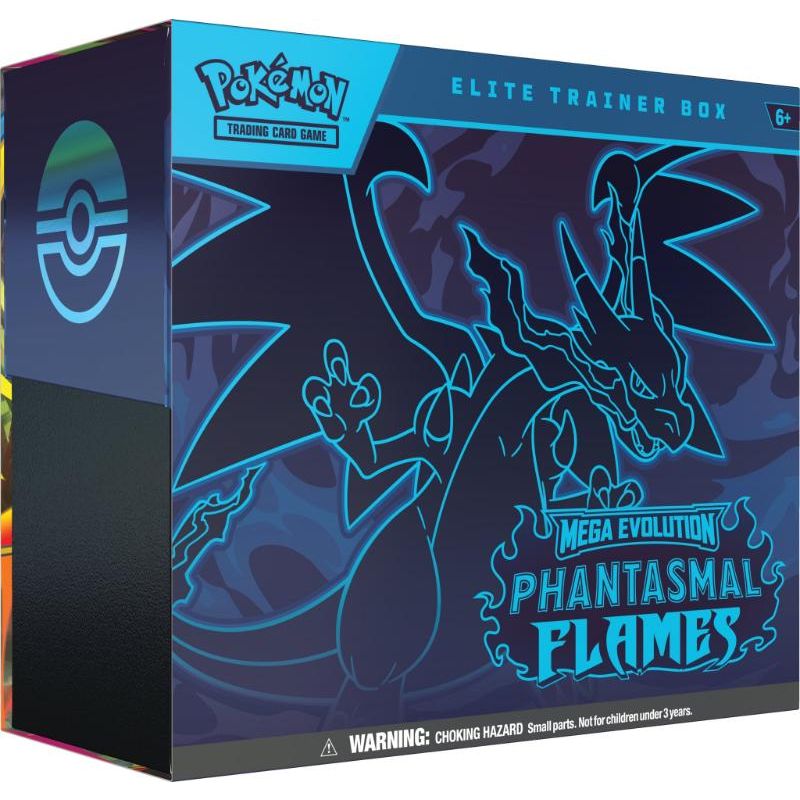 [MAX 1 PER HOUSEHOLD] PRE-BUY: Pokémon, ME02: Phantasmal Flames, Elite Trainer Box (Preliminary release - Read listing)