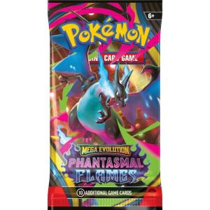 [MAX 10 PER HOUSEHOLD] PRE-BUY: Pokémon, ME02: Phantasmal Flames, 1 Booster (Preliminary release - Read listing)