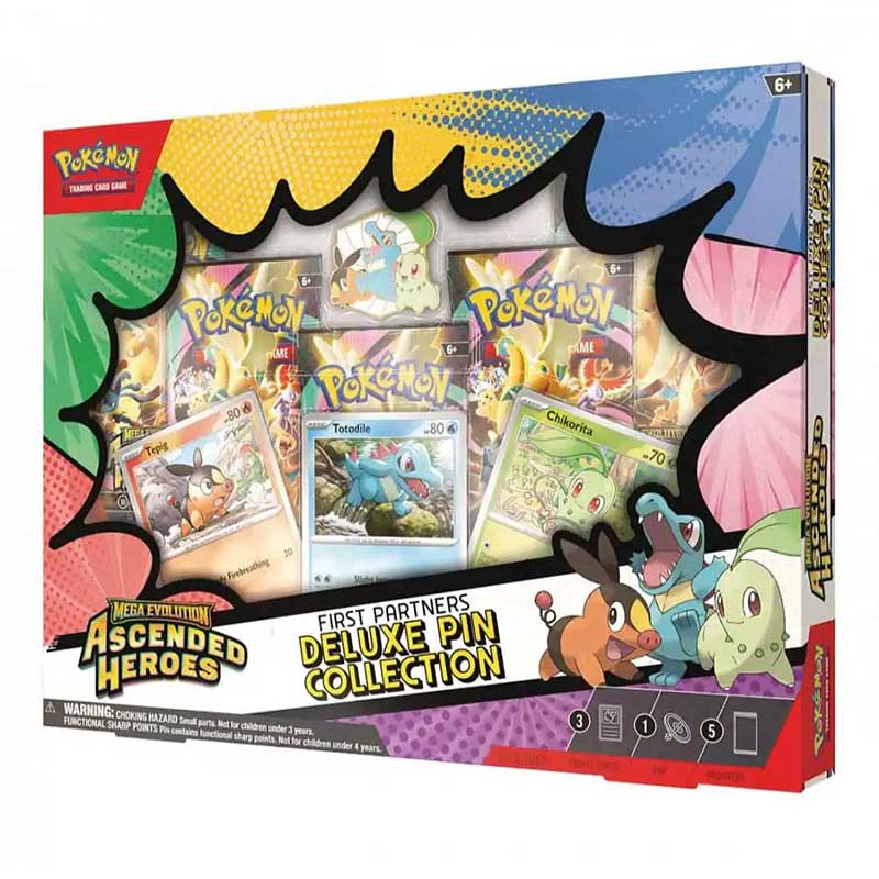 [MAX 1 PER HUSHÅLL] Pokémon, ME2.5: Ascended Heroes, Deluxe Pin Collection