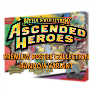 [MAX 1 PER HUSHÅLL] Pokémon, ME2.5: Ascended Heroes, Premium Poster Collection - Slumpad Version