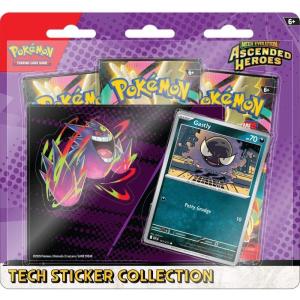 [MAX 1 PER HUSHÅLL] Pokémon, ME2.5: Ascended Heroes, Tech Sticker Collection - Gastly