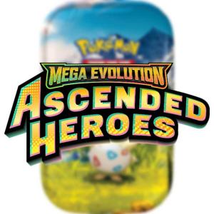 [MAX 1 PER HOUSEHOLD] INCOMING: Pokémon, ME2.5: Ascended Heroes, Mini Tin - Random Art (Preliminary Feb. 27:th 2026)