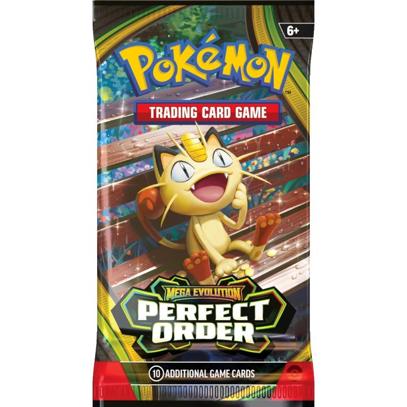 [MAX 3 PER HUSHÅLL] FÖRKÖP: Pokémon, ME03: Perfect Order, 1 Booster (Preliminär early sales release 23 mars)