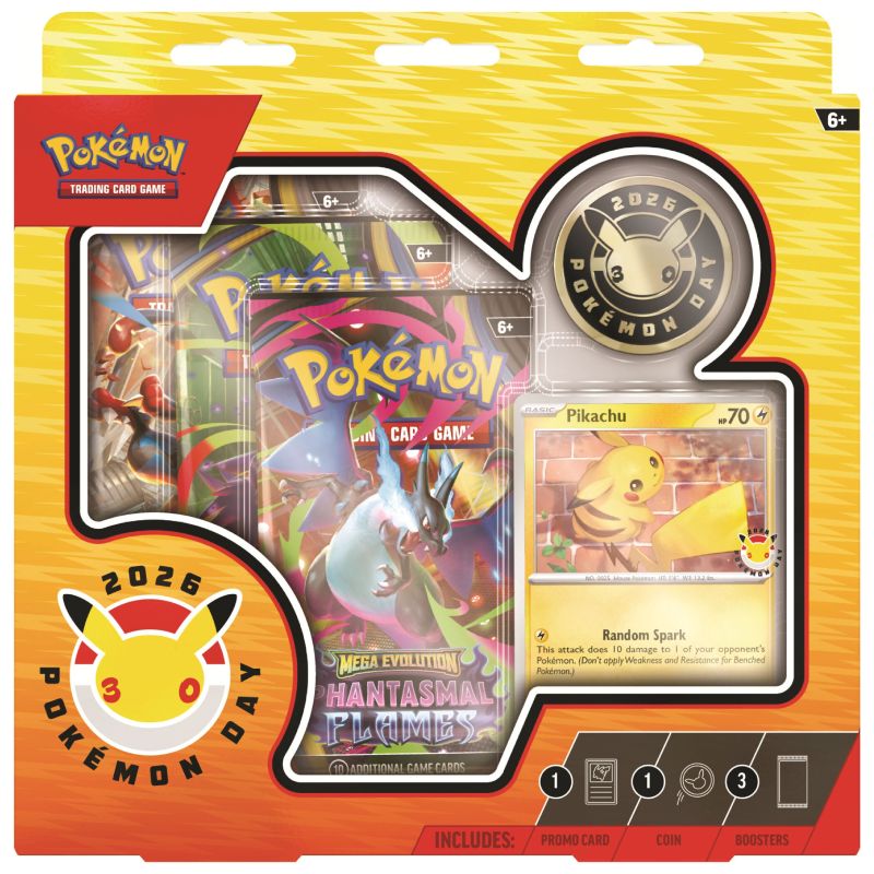 [MAX 3 PER HUSHÅLL] Pokémon, Pokemon Day 2026 box