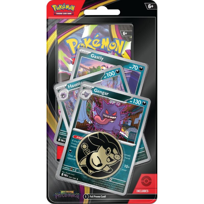 Pokémon, ME05: Pitch Black, PREMIUM Checklane Blister Pack: Gengar