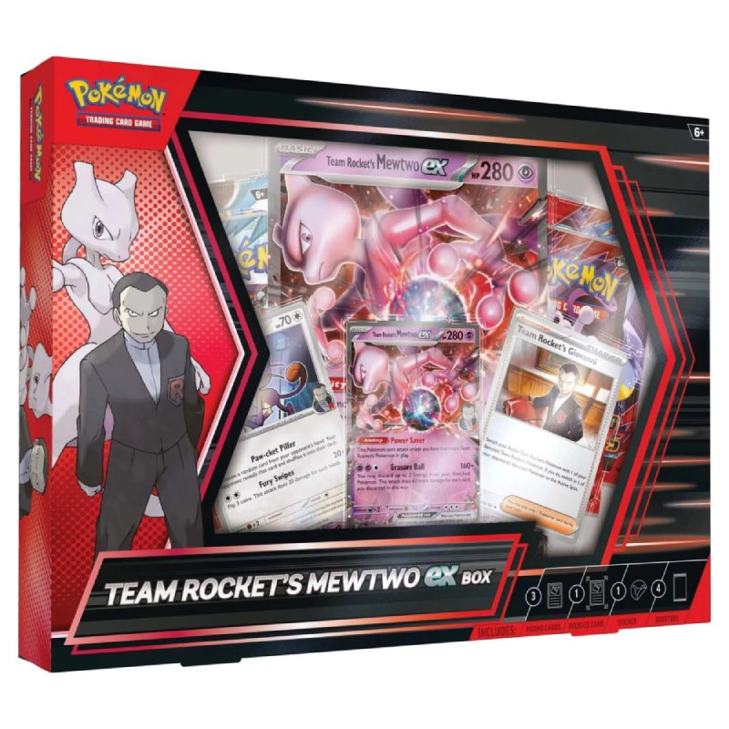 Pokémon, Team Rocket’s Mewtwo ex Box