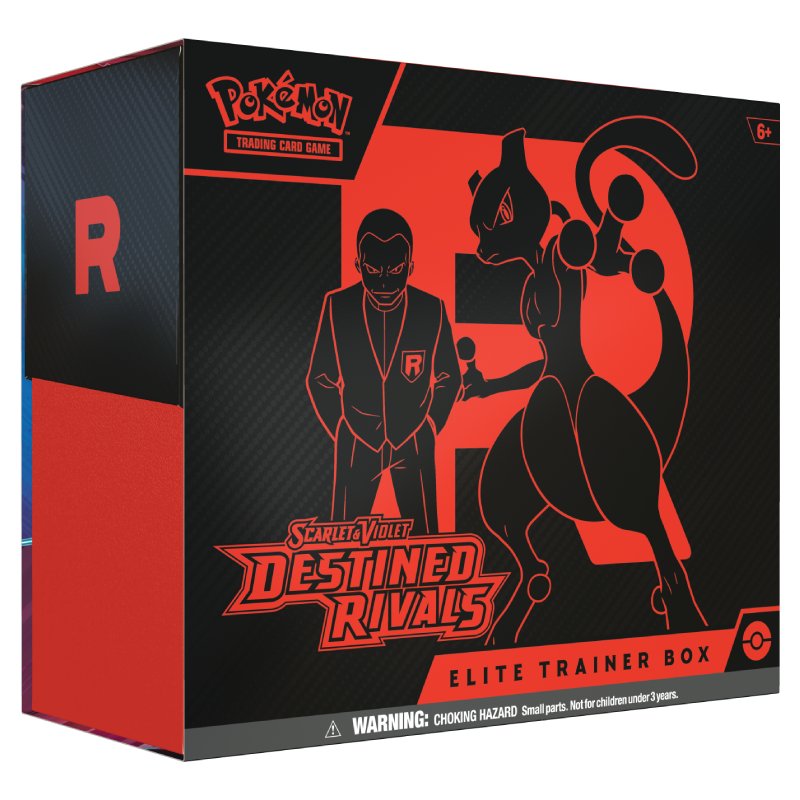 [MAX 1 PER HUSHÅLL] FÖRKÖP: Pokémon, SV10: Destined Rivals, Elite Trainer Box (Preliminär release 26 / 30 maj. Läs i produktinfo)