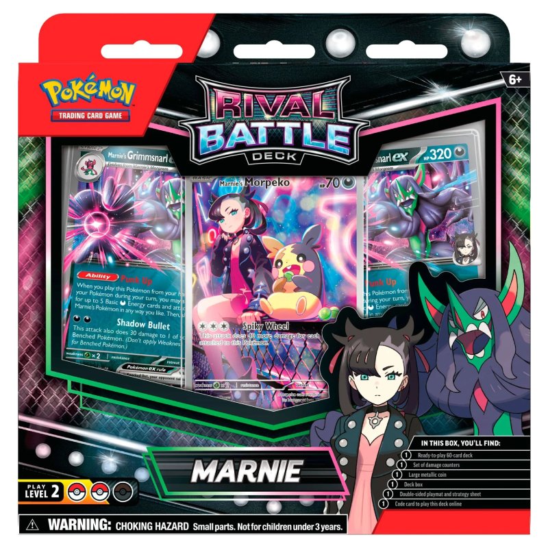 [MAX 1 PER HUSHÅLL] Pokémon, Marnie - Rival Battle Deck