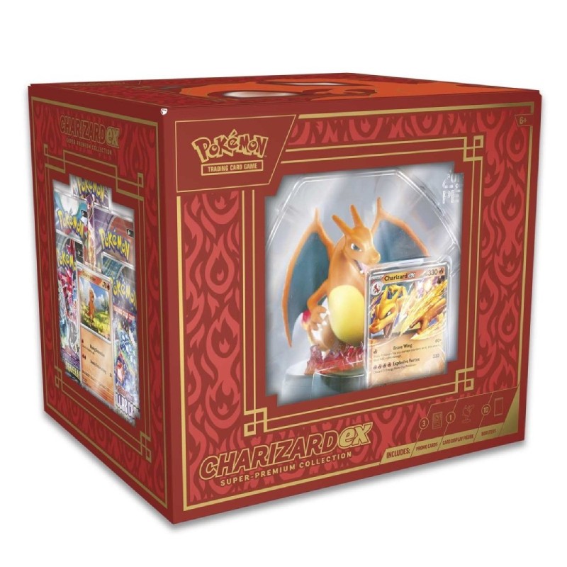 PRE-BUY: Pokémon, Charizard ex Super-Premium Collection (Preliminary release October 4:th 2024)