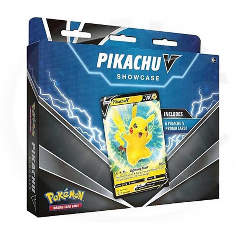 Pokemon, Pikachu V Showcase Box (Mindre än en vanlig V Box)