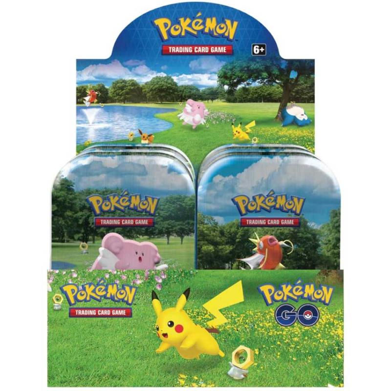 FÖRHANDSVISNING: Pokemon – Pokemon GO Mini Tin Display (10st) (Börjar säljas när mer info finns)