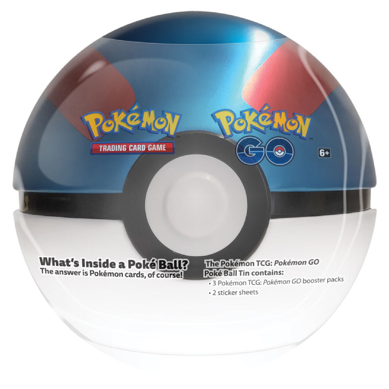 FÖRHANDSVISNING: Pokemon – Pokemon GO Great Ball Tin (Börjar säljas när mer info finns)