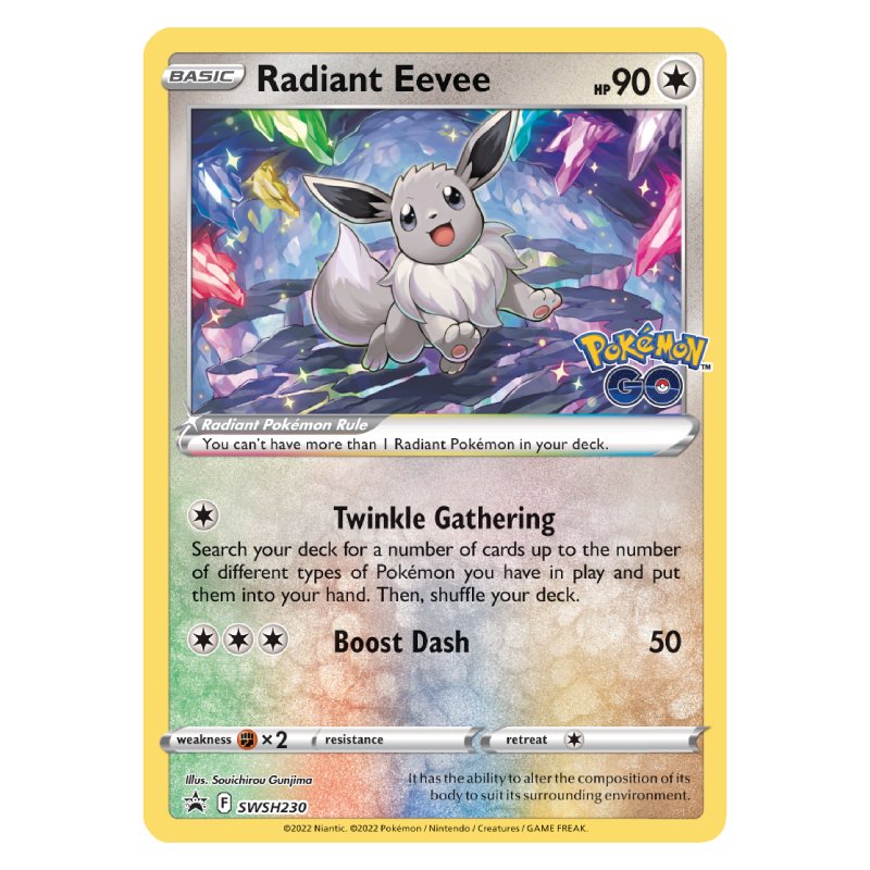 Pokémon Sw&Sh Promo - Radiant Eevee - SWSH230