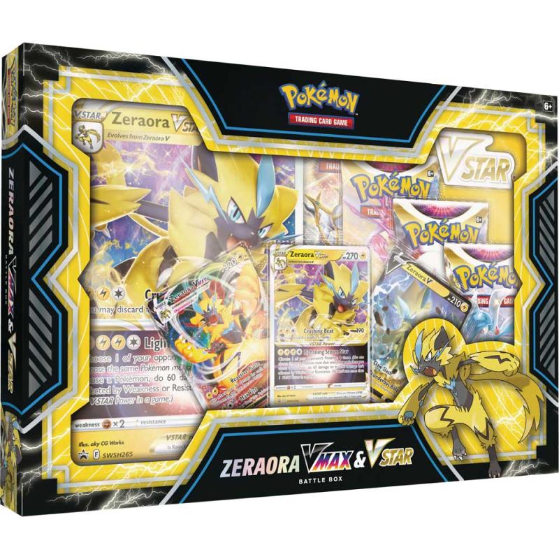 Pokémon, Zeraora VMAX & VSTAR Battle Box