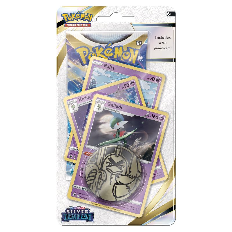 Pokémon, Sword & Shield 12: Silver Tempest, PREMIUM Checklane Blister Pack: Gallade