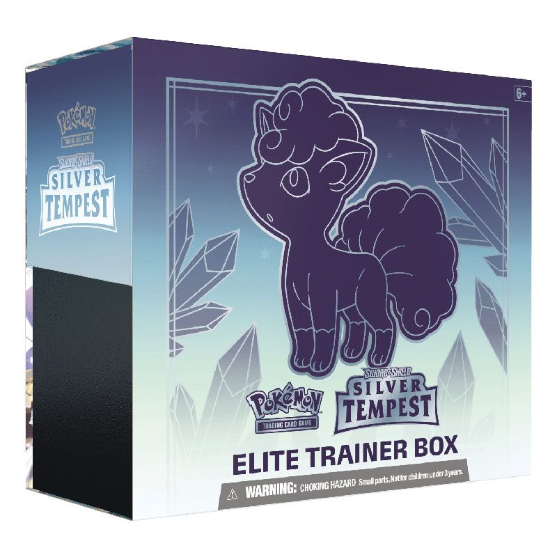 Pokémon, Sword & Shield 12: Silver Tempest, Elite Trainer Box