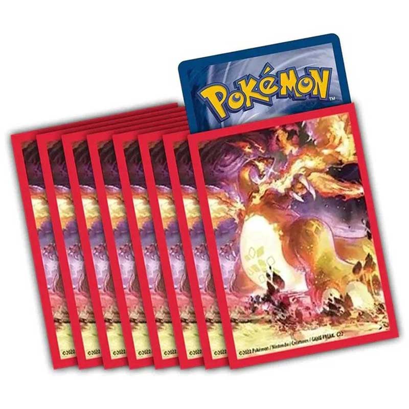 Pokemon, Deck Protector Sleeves Charizard VMAX (From Charizard Ultra Premium Collection) - 65ct