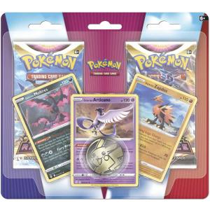Pokémon, 2-Pack Blister: Galarian Articuno, Galarian Zapdos & Galarian Moltres