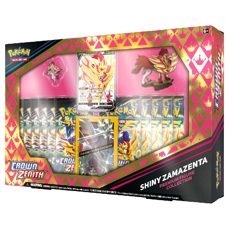 Pokémon, Crown Zenith Premium Figure Collection Shiny Zamazenta V