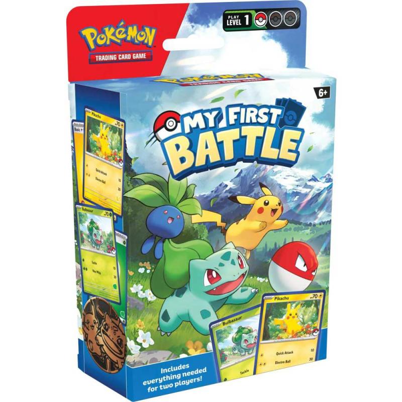 Pokémon, My First Battle - Pikachu / Bulbasaur