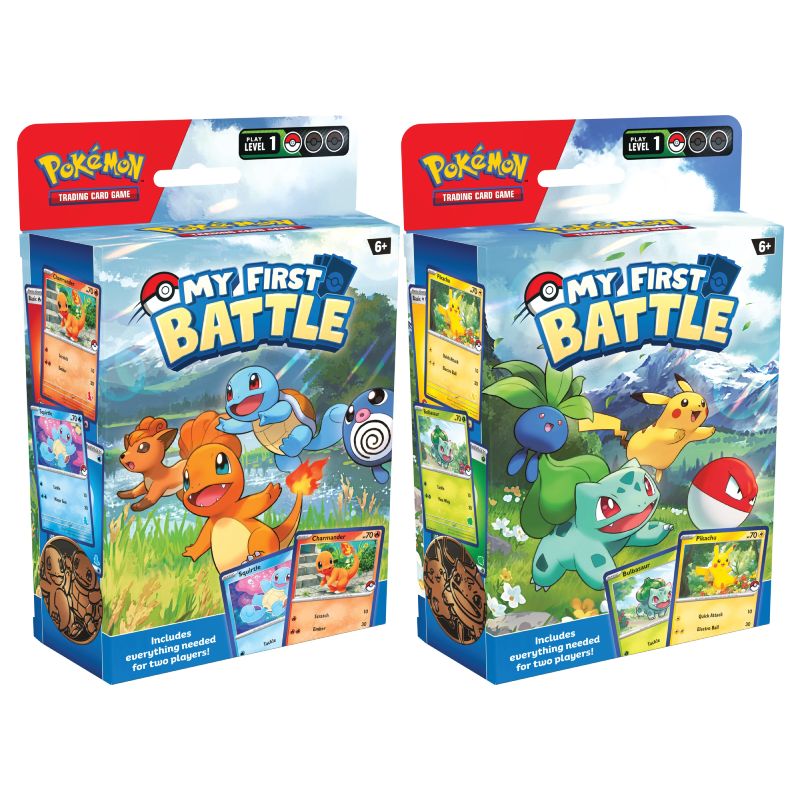 Pokémon, My First Battle x 2 (Båda varianterna)