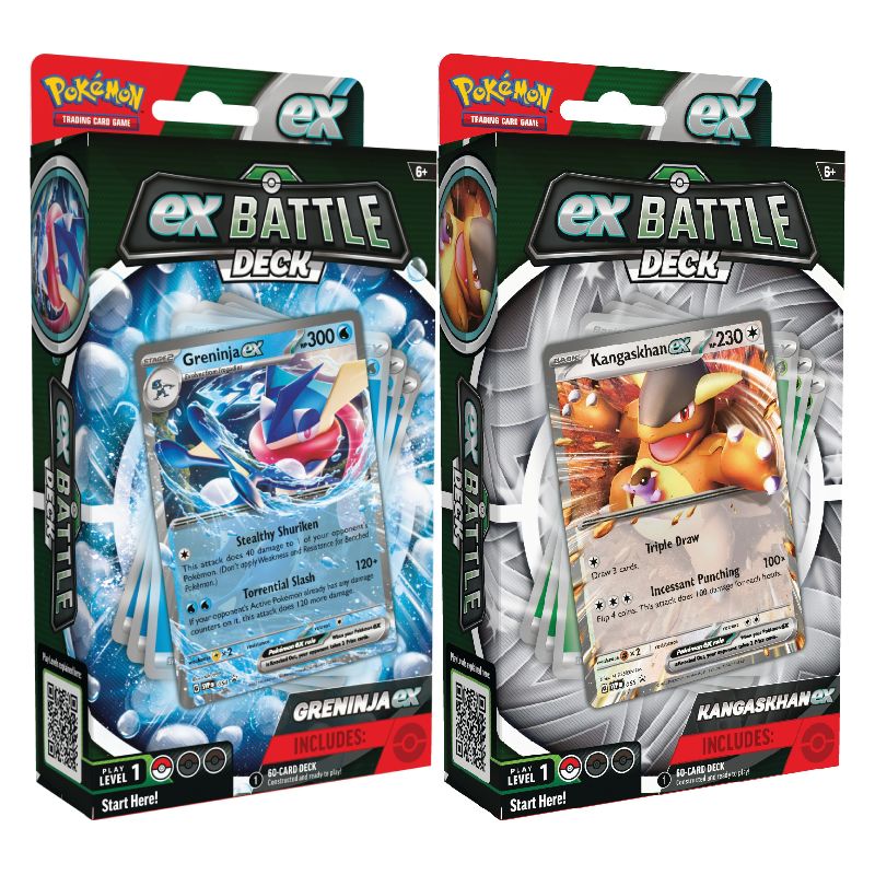 Pokémon, Battle Deck EX x 2 (Greninja + Kangaskhan)