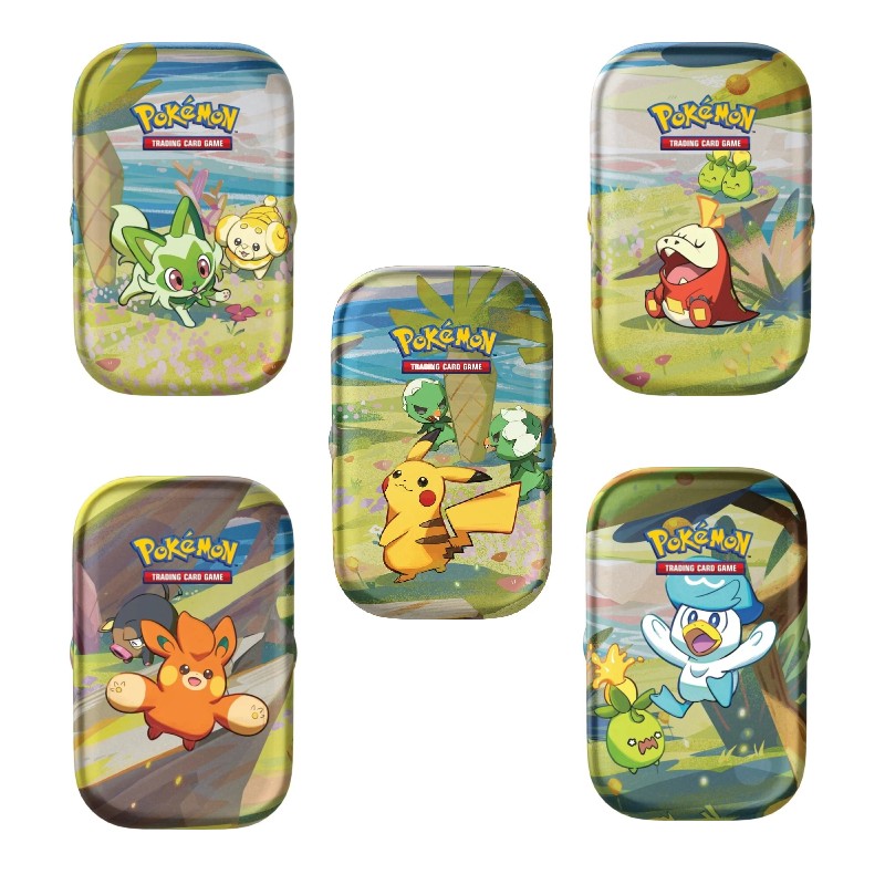 Pokémon, Paldea Friends Mini Tin Bundle (5 tins)