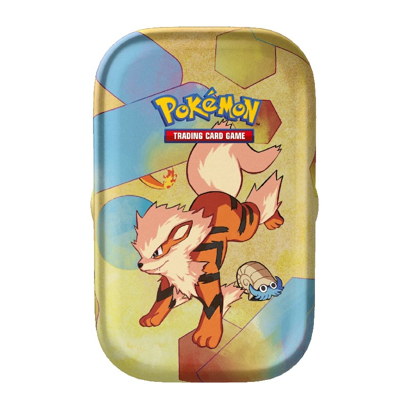 Pokemon Scarlet & Violet 151 Mini Tin Arcanine & Omanyte