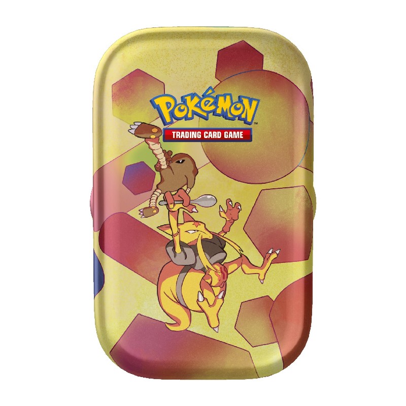 Pokemon Scarlet & Violet 151 Mini Tin Kadabra & Hitmonlee